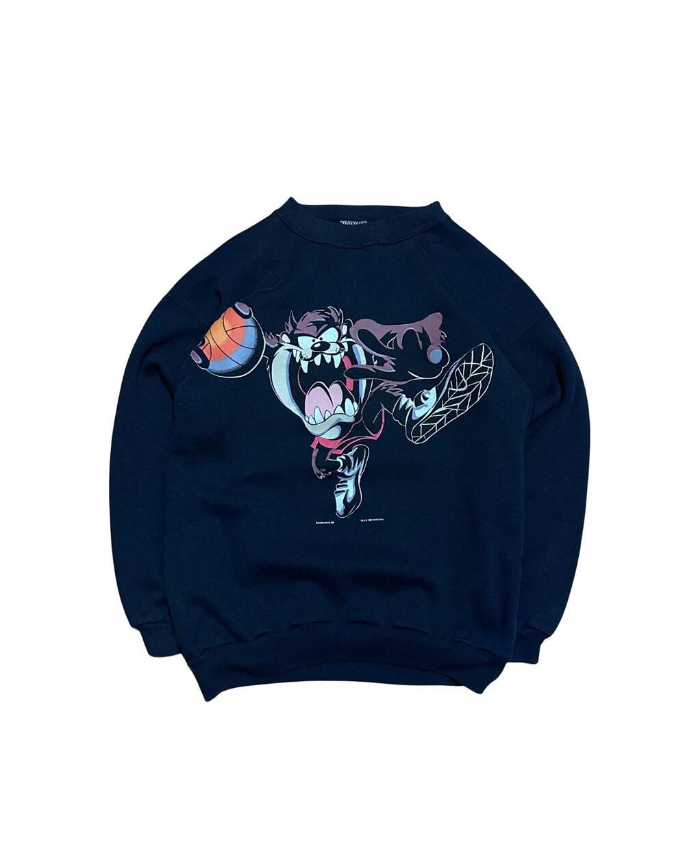 Vintage 1994 Looney Tunes Taz Basketball Sweatshirt